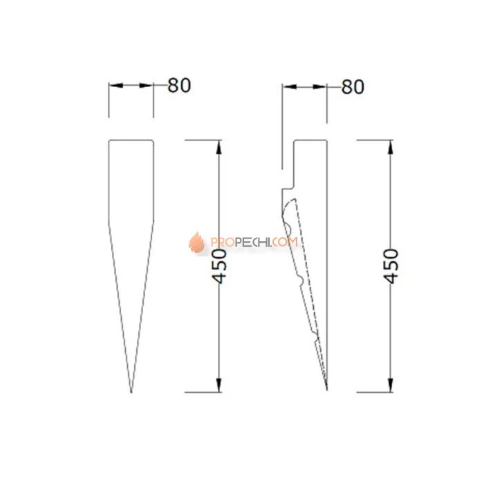 Светильник Licht-2000 Torcia угловой береза
