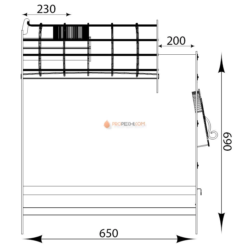 Банная печь Царь Печи Добрыня