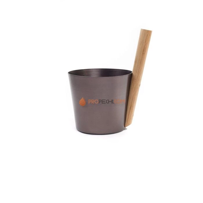 Набор аксессуаров 212f OXY-M-2 BLACK ушат 5л + черпак 0,2л ручки бамбук