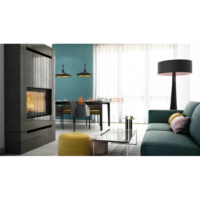 Каминная топка стальная Kratki NADIA/12 (12 кВт)