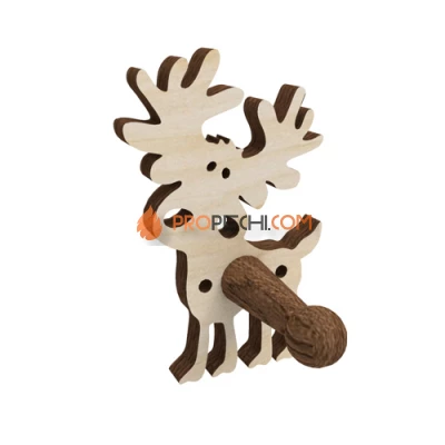 Крючок Суоми светлый, фанера