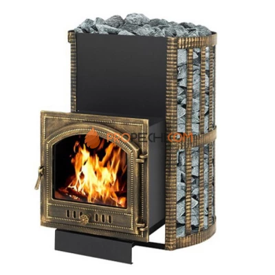 Дровяная печь для бани Везувий Скиф Ковка 38 (205)