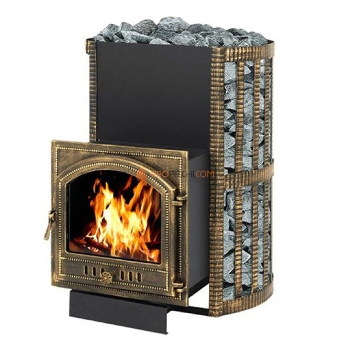 Дровяная печь для бани Везувий Скиф Ковка 38 (205)