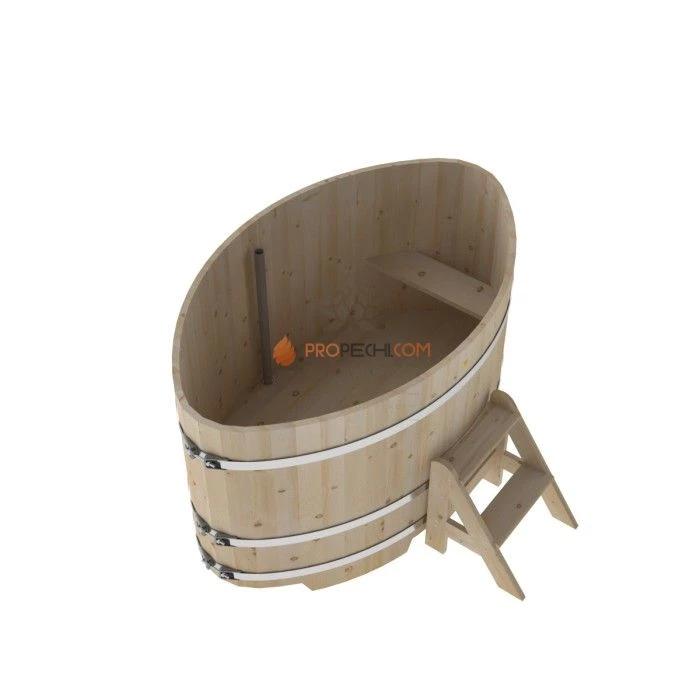 Купель BentWood овальная из кедра 1,08х1,75 стандарт