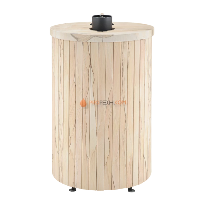 Дровяная печь для бани Ферингер Уют-25 до 25 м³ - Окаменевшее дерево цельный