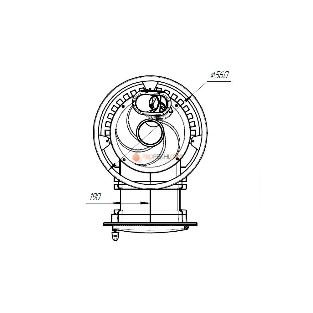Банная печь Атмосфера-М сетка из нержавеющей стали