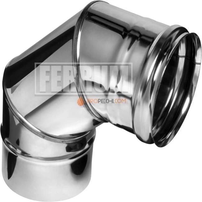 Колено угол 90°, толщина 0,8 мм, Ø200