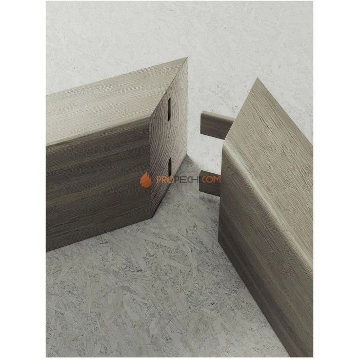 Дверь для бани DoorWood Престиж Маятниковая Легенда Бронза Матовая, 2000x800 мм