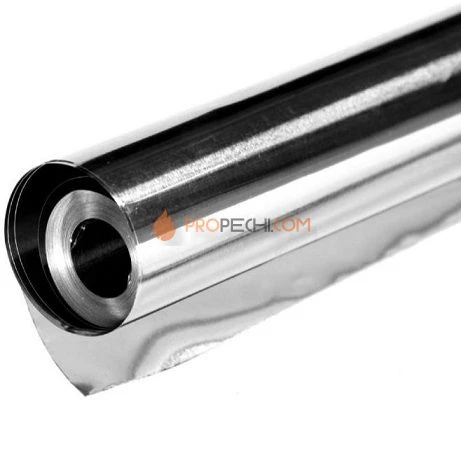 Фольга алюминиевая для бани 12 м2 50мкм 10м