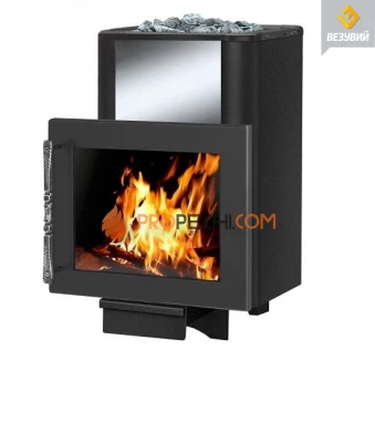 Печь Русичъ Антрацит 22 Панорама