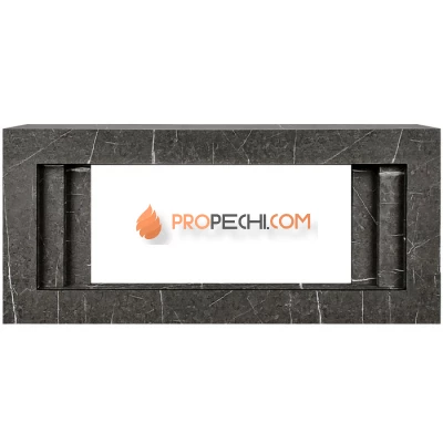 Портал Royal Flame Line 42 SFT Stone Touch - Серый мрамор