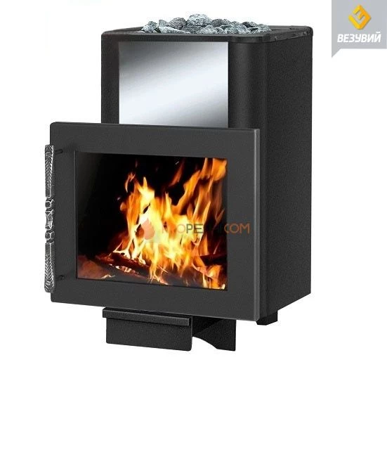 Печь Русичъ Антрацит 22 Панорама