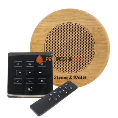 Комплект акустической системы встраиваемый SW 1 Black ECO Wood, круг (одна колонка)