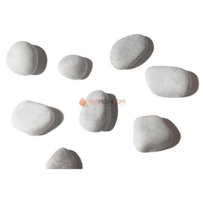 Камни Кварц шлифованный для дровяных печей