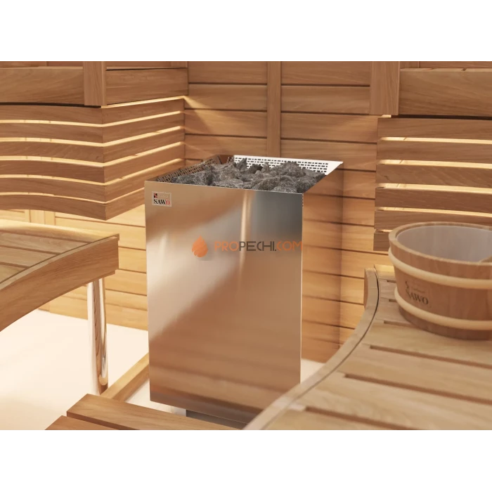 Электрическая печь SAWO NORDEX FLOOR NRNF-90NS-Z 9 кВт (пульт и блок мощности докупаются отдельно)