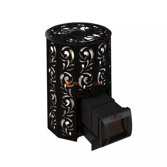 Дровяная печь для бани Grill’D Violet Long