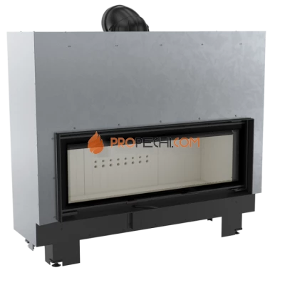 Каминная топка стальная Kratki MB120/G (22 кВт)
