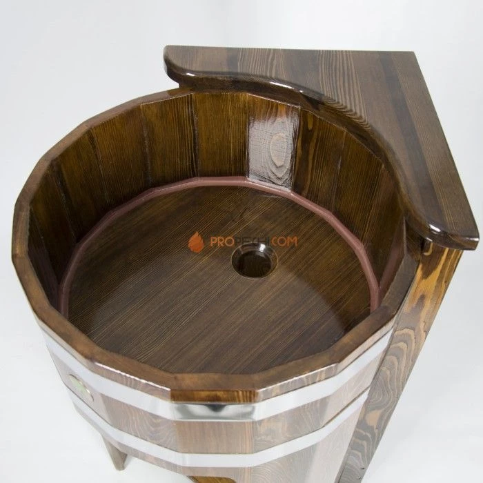 Умывальник BentWood - стойка угловая (мореная лиственница)