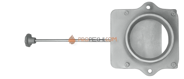 Чугунный шиберный блок 130