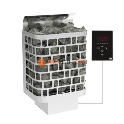 Электрическая печь SAWO KRIOS KRI-90Ni2-P 9 кВт (встроенный блок мощности, пульт покупается отдельно)