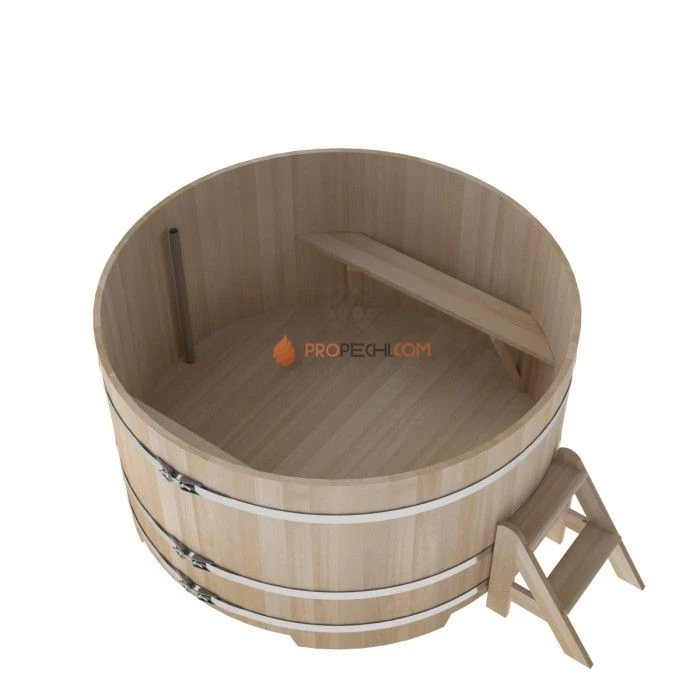 Купель BentWood круглая из кедра d=1,80 премиум