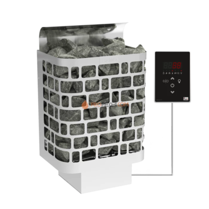 Электрическая печь SAWO KRIOS KRI-90Ni2-P 9 кВт (встроенный блок мощности, пульт покупается отдельно)