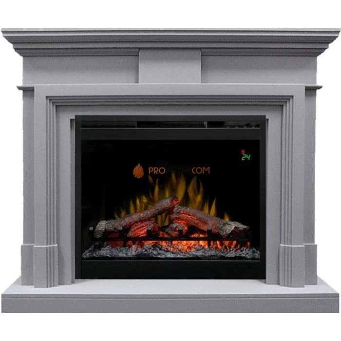 Каминокомплект Dimplex Coventry Gray - Серый с очагом Symphony 26 inch DF2624L-INT