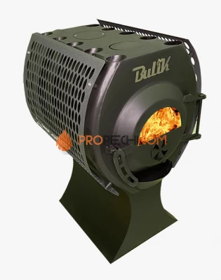 Отопительная печь Березка BuliK 280 PLUS Стекло с экранами