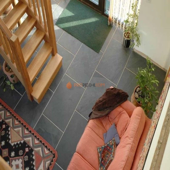 Панель Серый сланец натуральный скол (600х300мм) упак. (6шт/1,08м2)