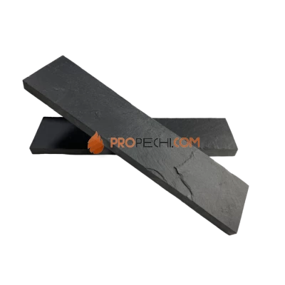 Панель Сланец черный нарезка (70х300мм) упак. (20шт/0,42м2)