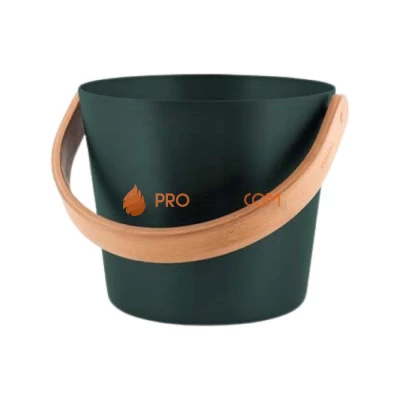 Ведро алюминевое с бамбуковой ручкой Rento Tammer-Tukku, хвоя
