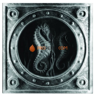 Изразец Морской Конек 107 Talc