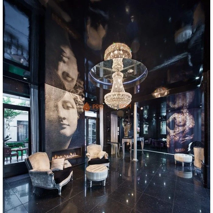 Газовая топка Vero Design Nippon Стандарт (1250x400 мм) D250 мм, горелка Line burner