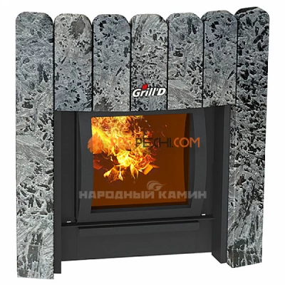 Декоративный экран 350 Window Stone (Серпентинит)