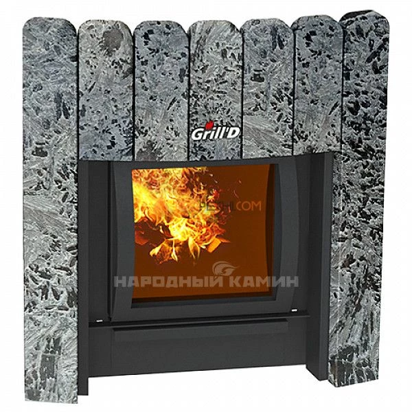 Декоративный экран 350 Window Stone (Серпентинит)