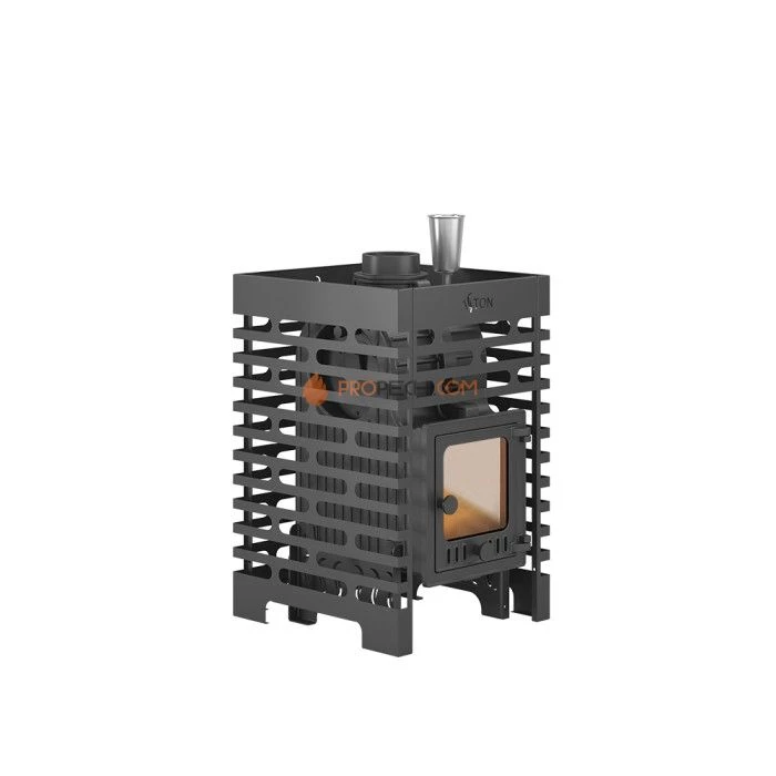 Чугунная печь для бани ASTON Шторм 16 (ДТ-4С) б/в