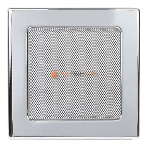 Вент.решетка 170х170 мм. никель