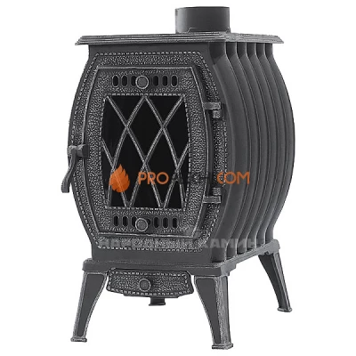 Чугунная печь Рубцовск ПМЧ-10С (патина)