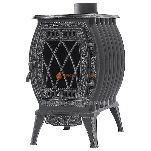 Чугунная печь Рубцовск ПМЧ-10С (патина)