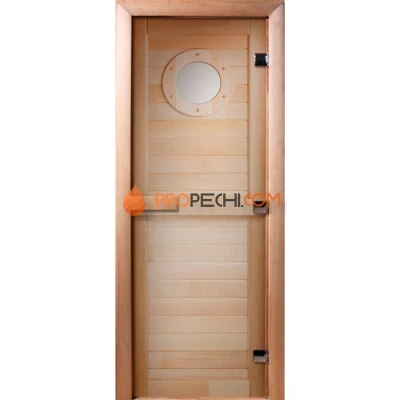 Дверь для бани DoorWood Фотопечать А023, 2100x700 мм