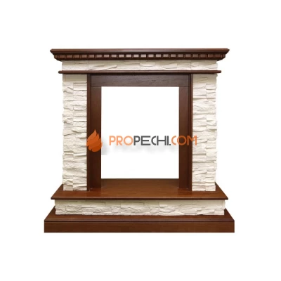 Портал Dimplex Calgary - Дуб / Сланец беженый