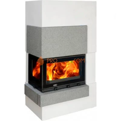 Готовый камин ABX с облицовкой Norfolk угловой