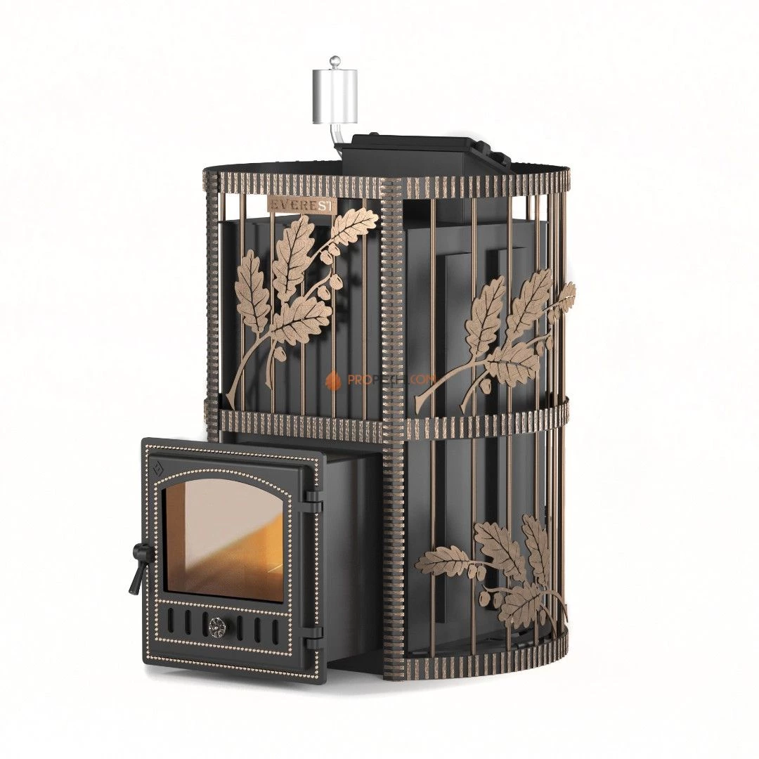 Банная печь Эверест INOX 20 (280) Ковка