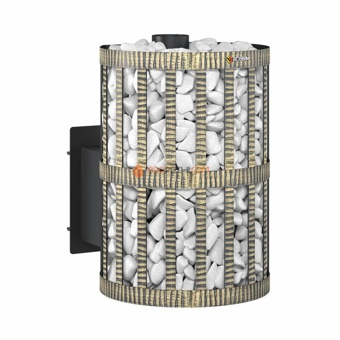 Дровяная печь для бани Везувий Скиф Ковка 22 (210) М