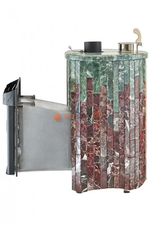 Банная печь Ферингер ПС Оптима Змеевик + Россо Леванте