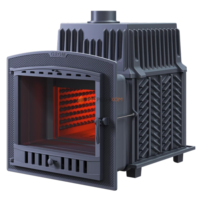 Чугунная печь для бани Гефест Гром 50П2