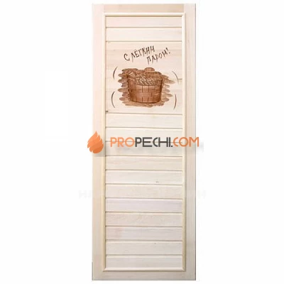 1850х750 мм липа глухая с резьбой