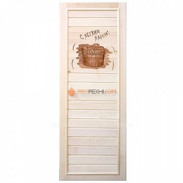 1850х750 мм липа глухая с резьбой