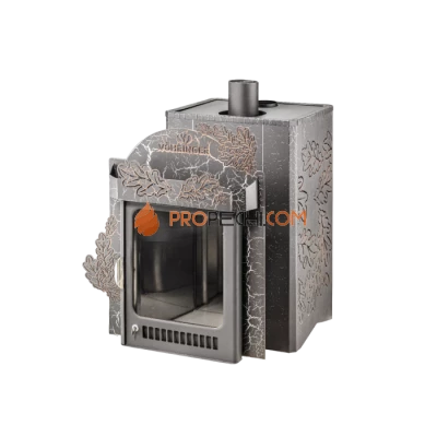 Дровяная печь для бани Ферингер Квадра в кожухе Дуб до 25 м³