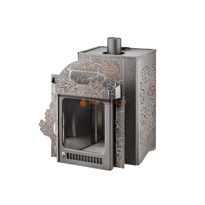 Дровяная печь для бани Ферингер Квадра в кожухе Дуб до 25 м³